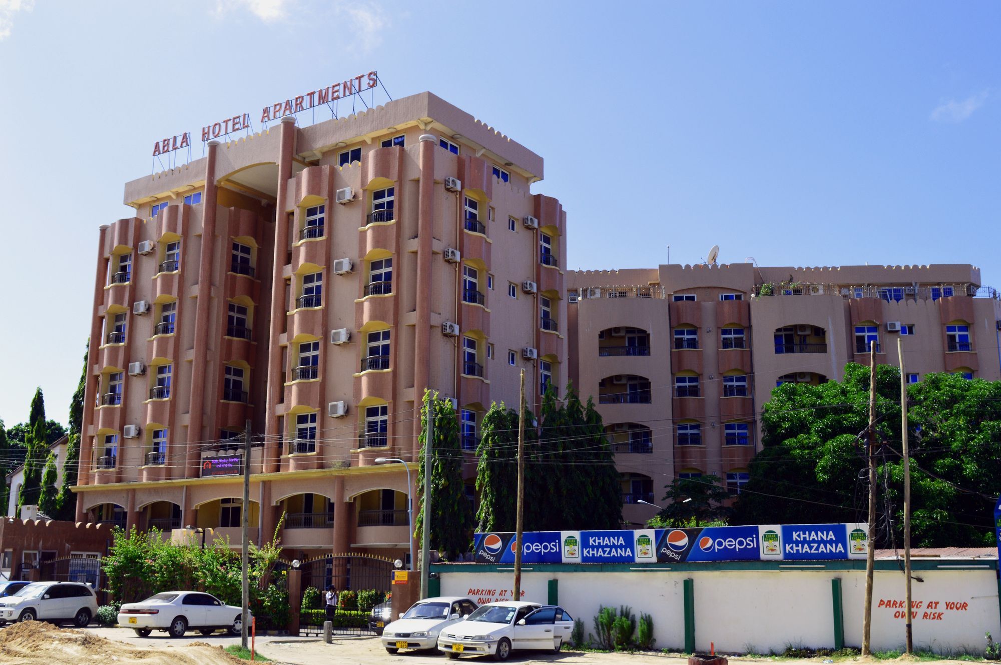 Abla Hotel Apartments Dar es Salaam Exteriör bild